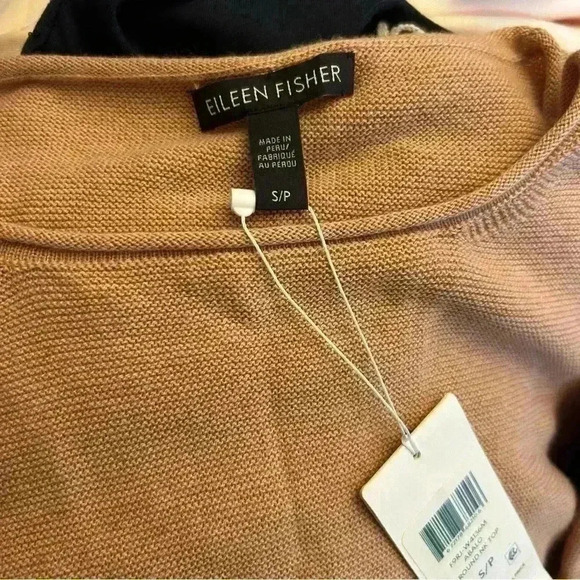 Eileen Fisher round neck knit top sweater in abalo NWT - Picture 3 of 6